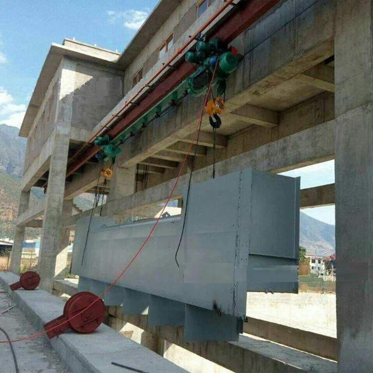 Mobiler Toraufzug mit zwei Hebepunkten